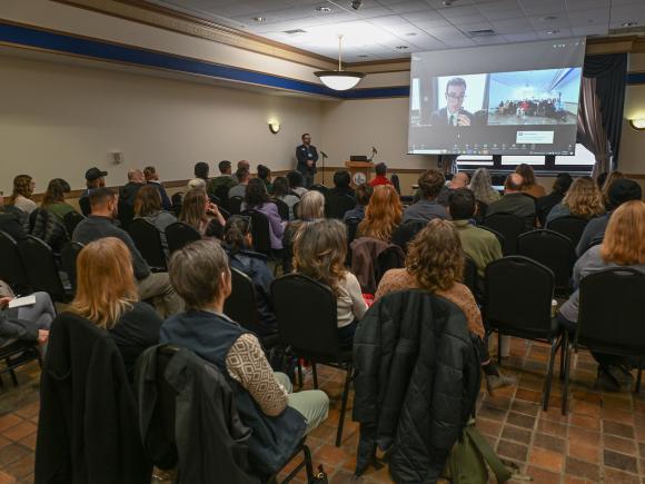 Participants at the Nonprofit Innovators Forum engaged in a session.