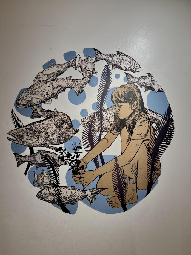 Art from the Root/Signal Exhibition in the Arno Maris Gallery.